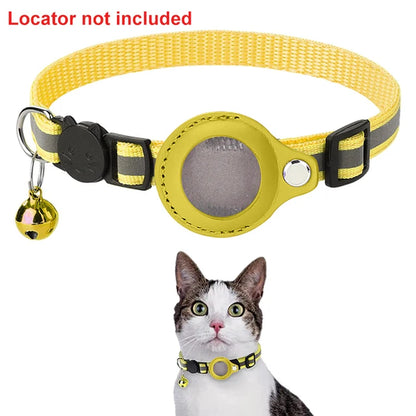 Anti-Lost Pet Cat Collar for the Apple Airtag Protective Tracker anti Lost Positioning Collar Waterproof Reflective Pet Collars